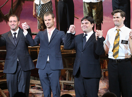 Trey Parker, Matt Stone, Robert Lopez, Andrew Rannells Trey Parker, Matt Stone, Robert Lopez, Andrew Rannells